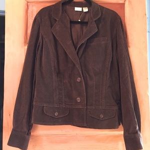 Super cute brown corduroy jacket